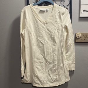 Long sleeve v neck long activewear